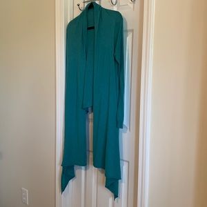 Moda International cardigan cotton cashmere sweater